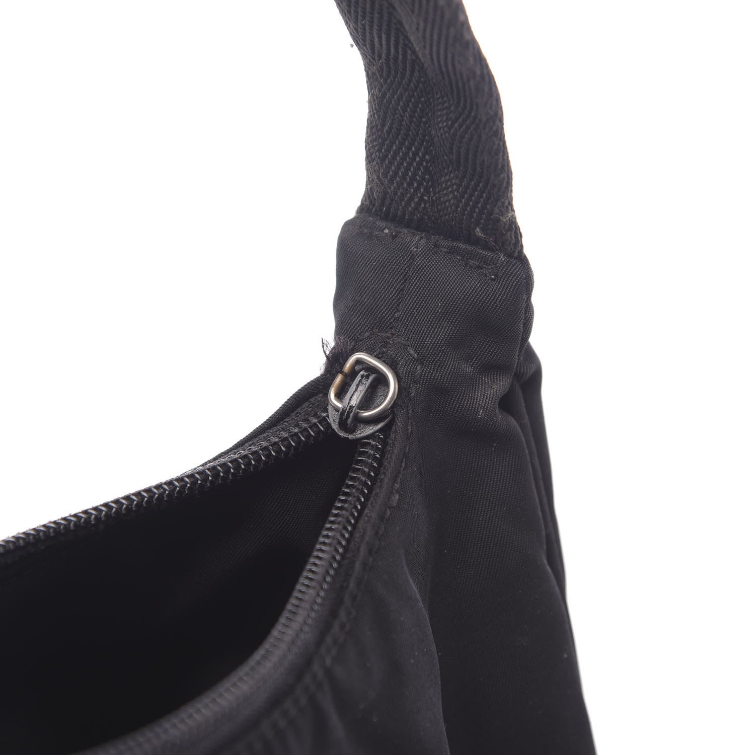 Prada Tessuto Nylon Sport Shoulder Bag Black 9 of 13