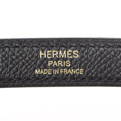 Hermes Epsom Kelly Sellier 25 Black 21 of 35