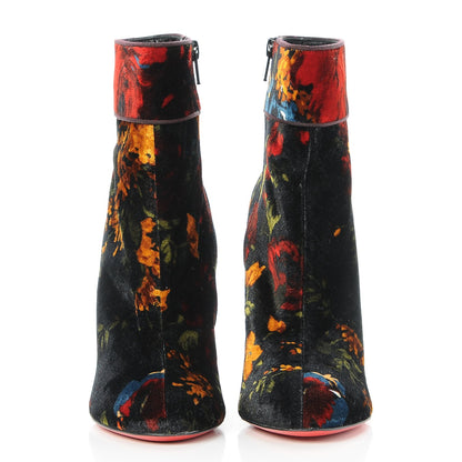 Christian Louboutin Veau Velours Moulamax 100 Booties 39 Black 2 of 10