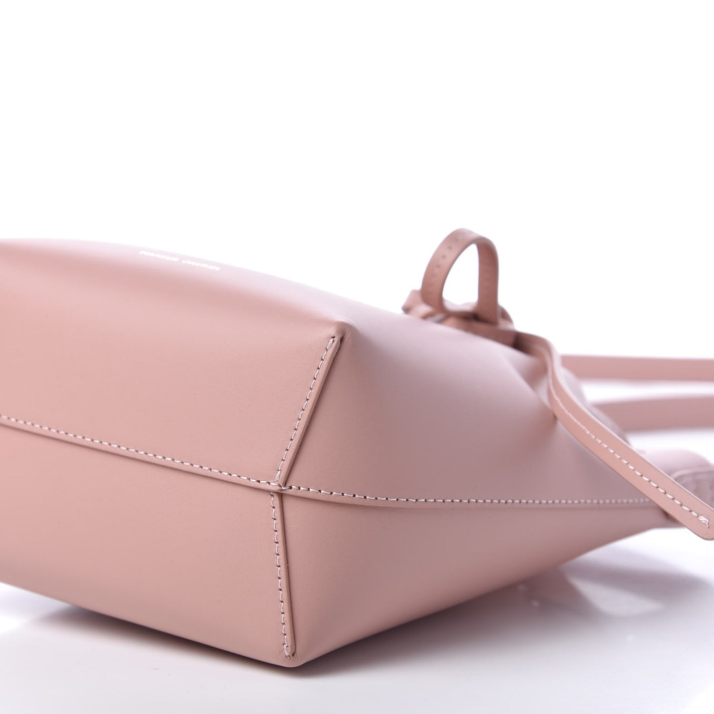 Calfskin Mini Mini Bucket Bag Blush