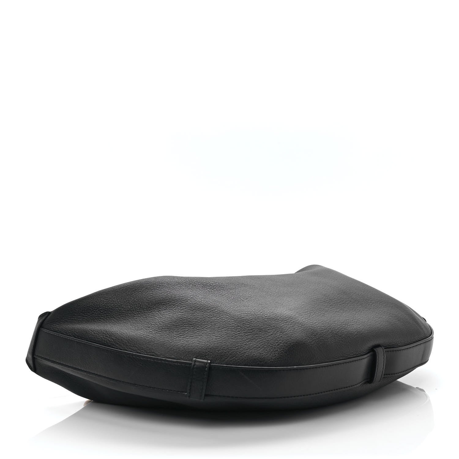 Celine Supple Calfskin Medium Strap Leandre Shoulder Bag Black 4 of 8