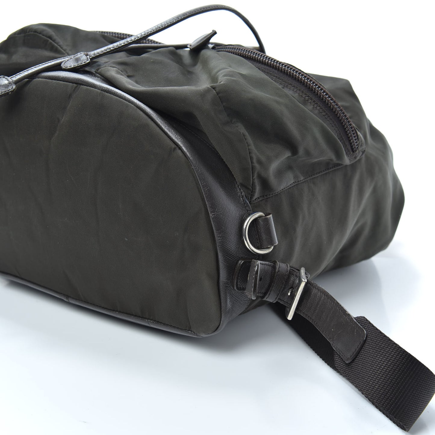 Tessuto Nylon Medium Vela Backpack Ebano
