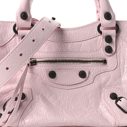 Balenciaga Agneau Arena Classic Hardware Le City Mini  Petal Pink 8 of 11