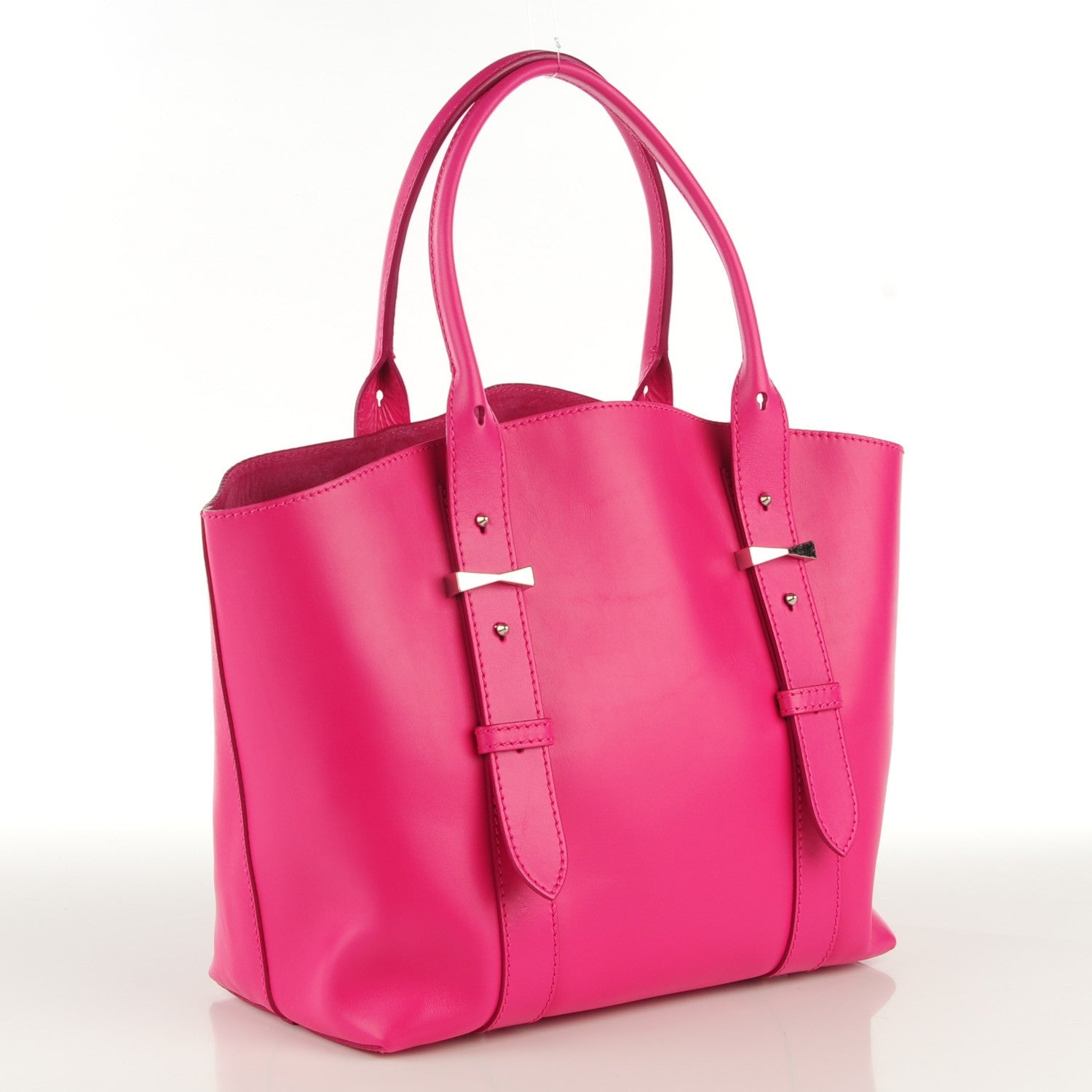 Alexander McQueen Calfskin Small Legend Shopper Tote Fuchsia 3 of 9