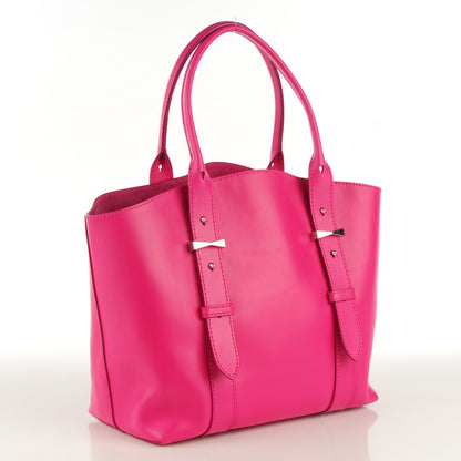 Alexander McQueen Calfskin Small Legend Shopper Tote Fuchsia 3 of 9