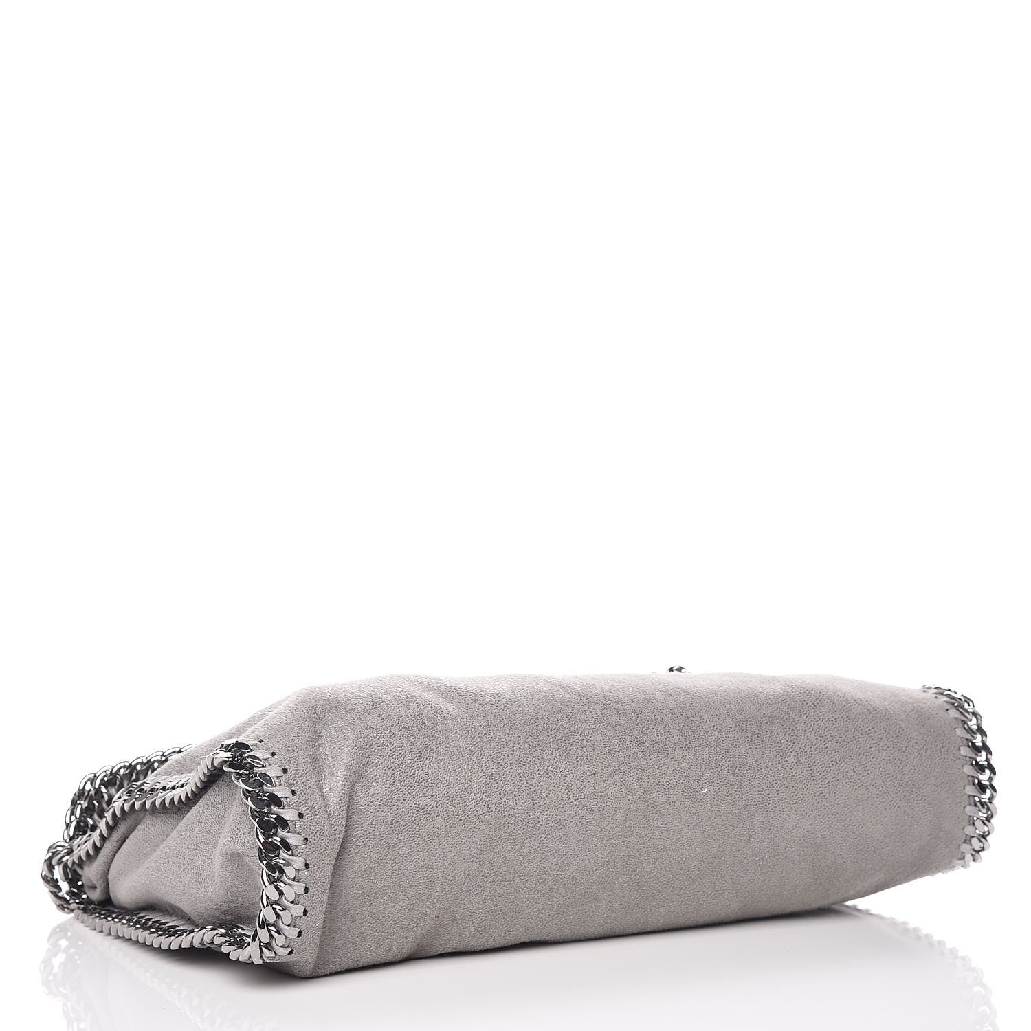 Stella McCartney Shaggy Deer Falabella Fold Over Tote Grey 7 of 12