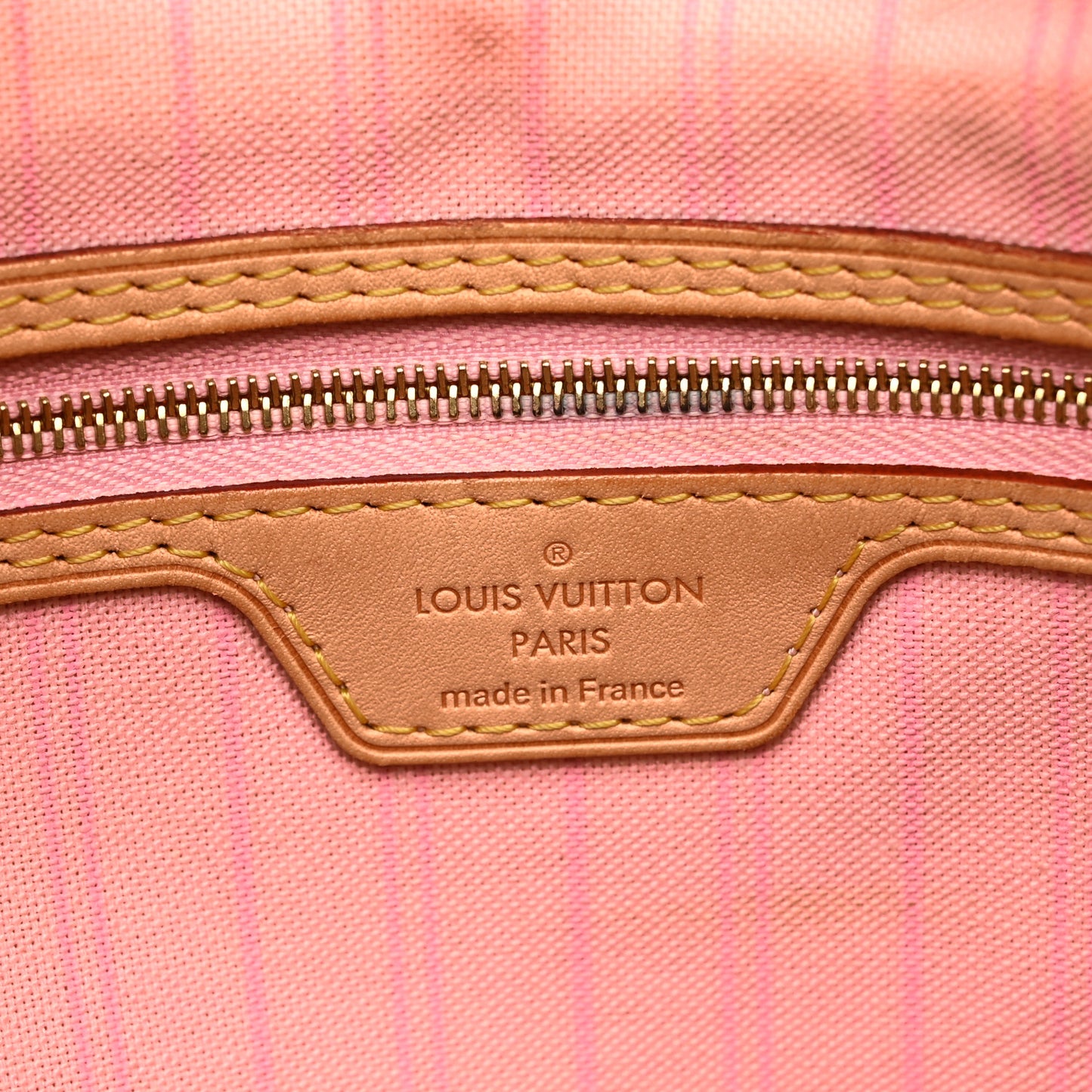 Damier Azur Delightful MM Rose Ballerine