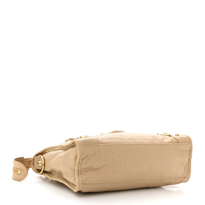 Balenciaga Agneau Classic Gold Hardware S City Beige Sable 5 of 11
