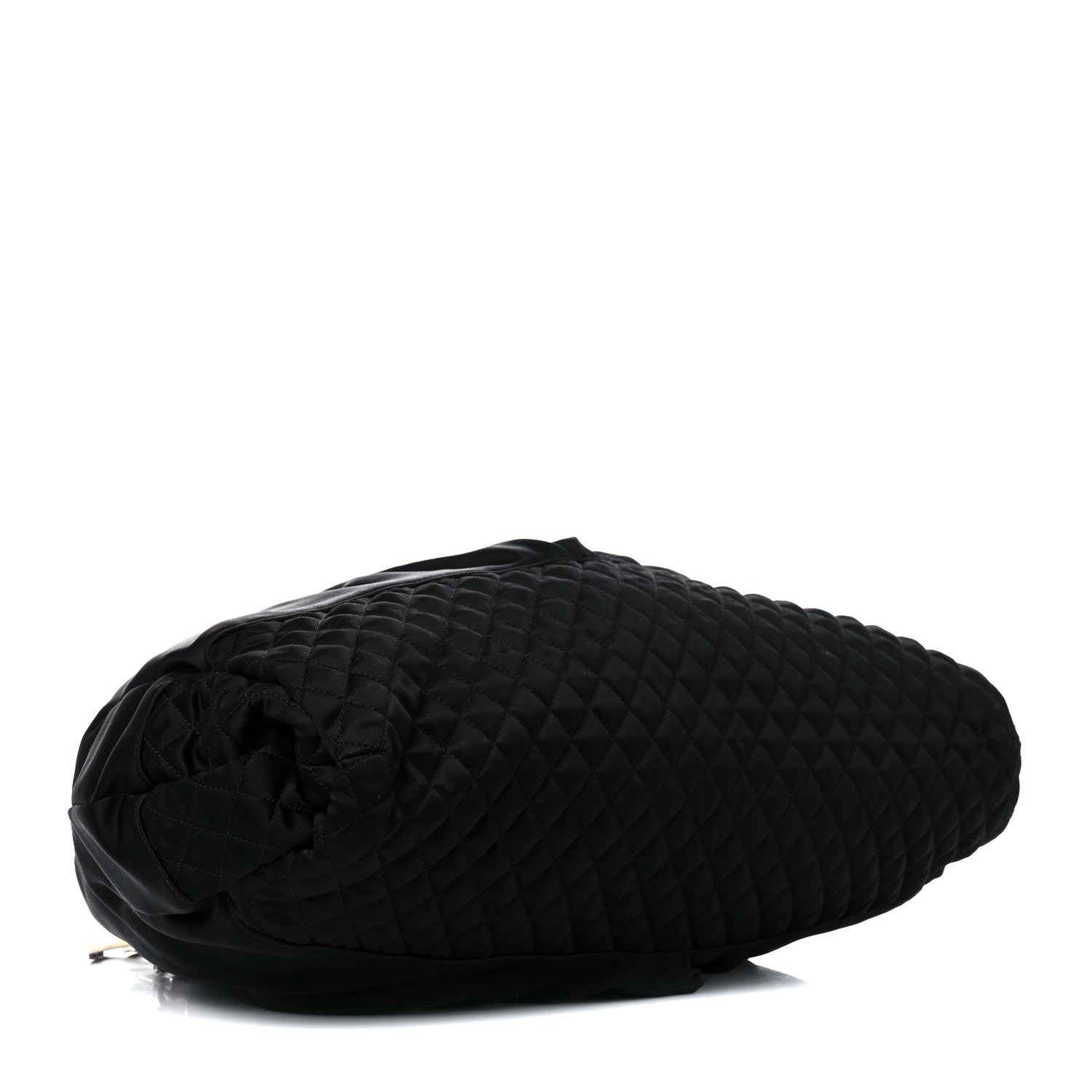 Chanel Satin Melrose Hobo Black 4 of 10