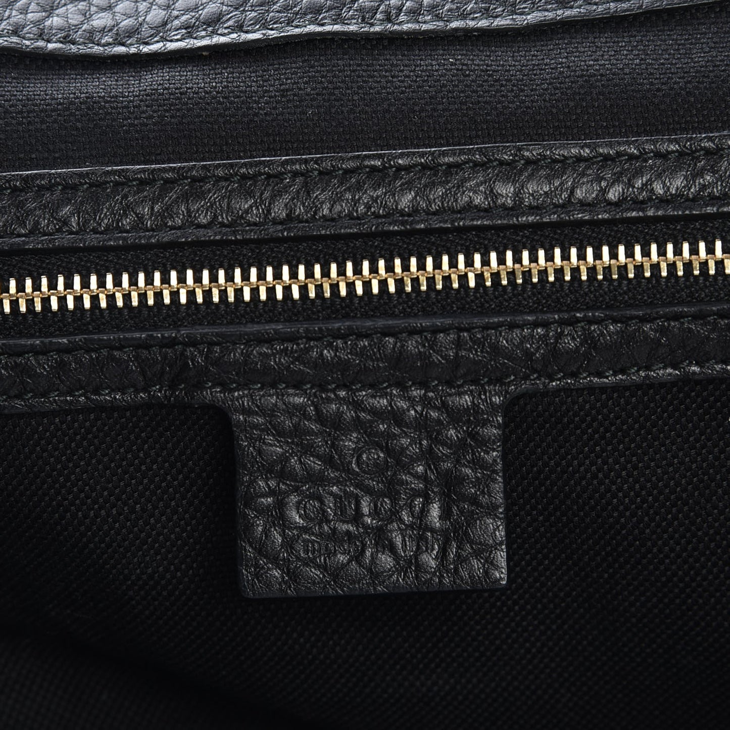 Calfskin Medium Emily Shoulder Bag Black