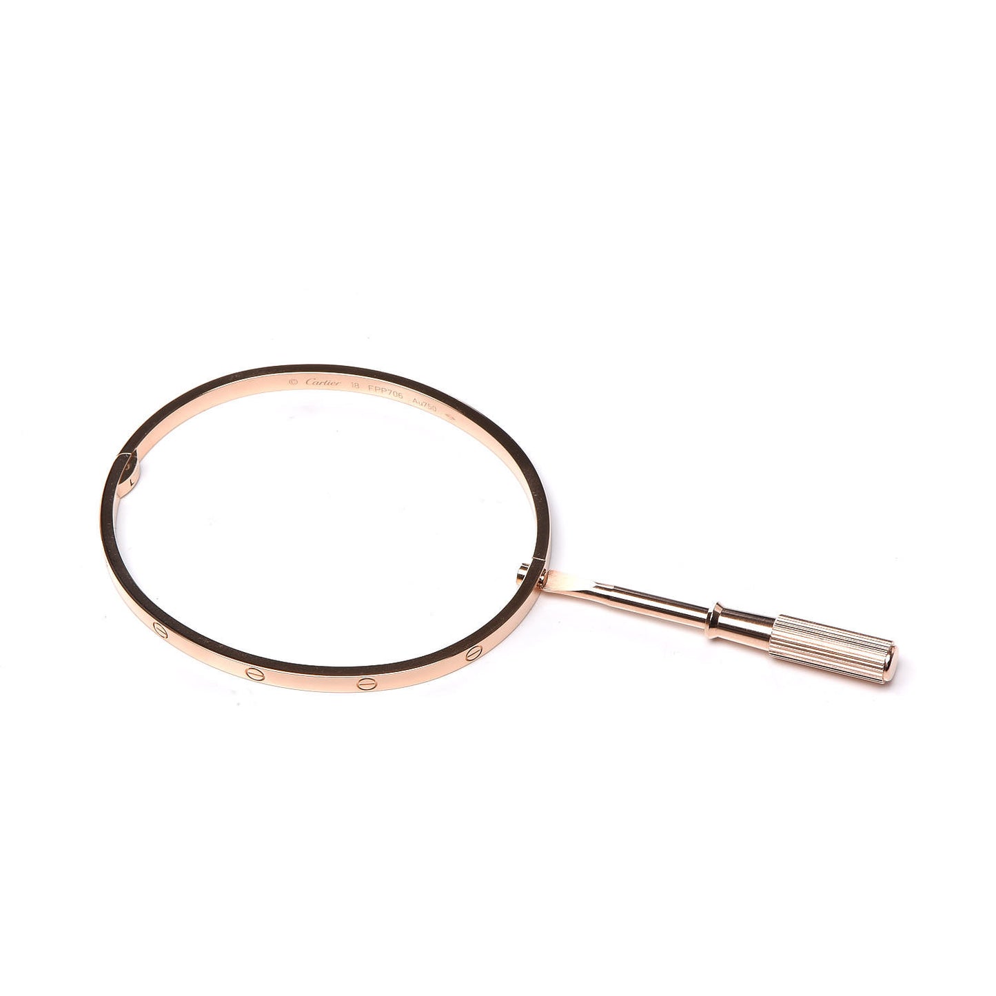 18K Pink Gold Small LOVE Bracelet 18