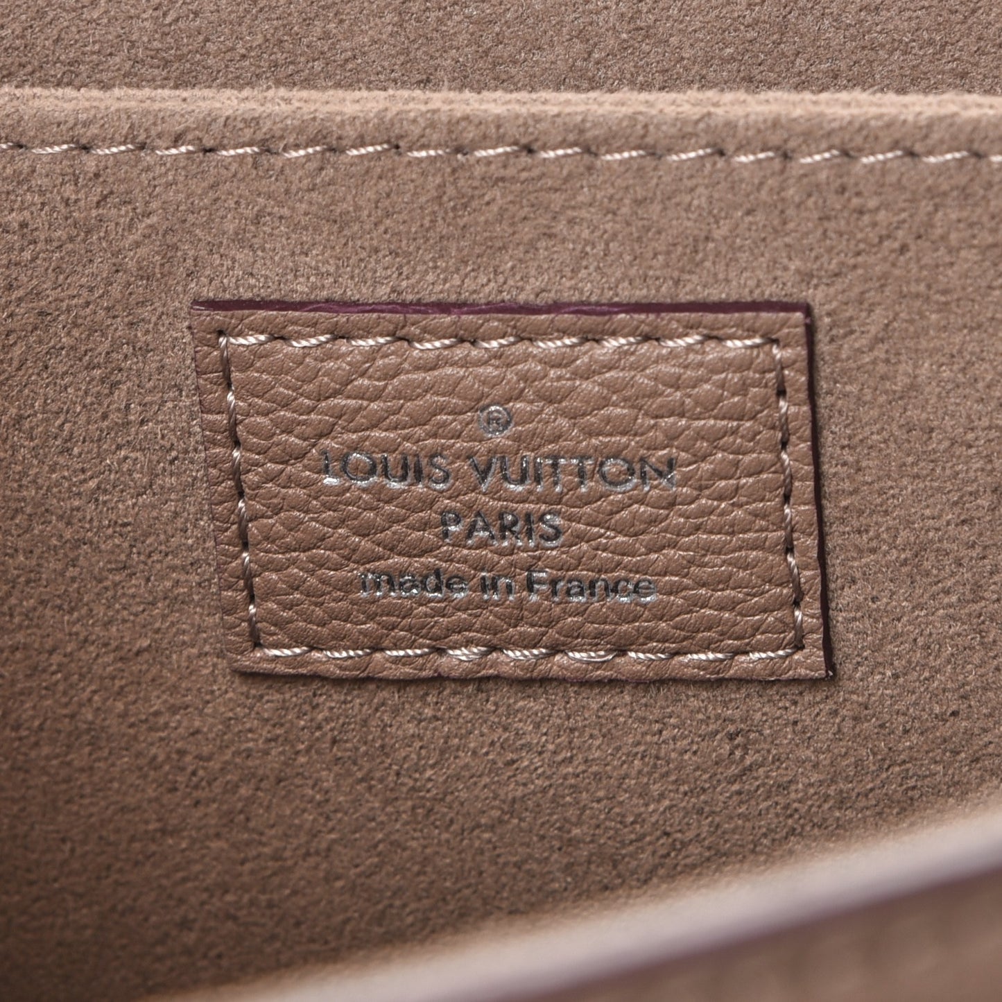 Soft Calfskin My Lockme Top Handle Taupe Glace