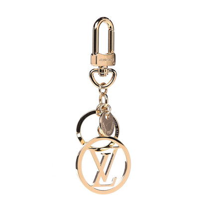 Louis Vuitton LV Circle Bag Charm Key Holder Gold 1 of 4