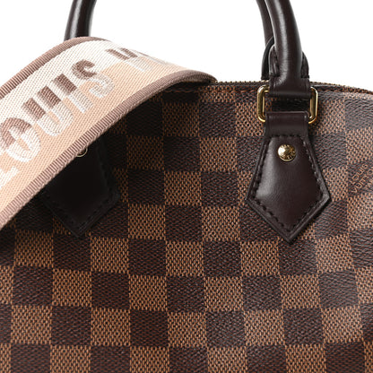 Louis Vuitton Damier Ebene Speedy Bandouliere 20 7 of 9