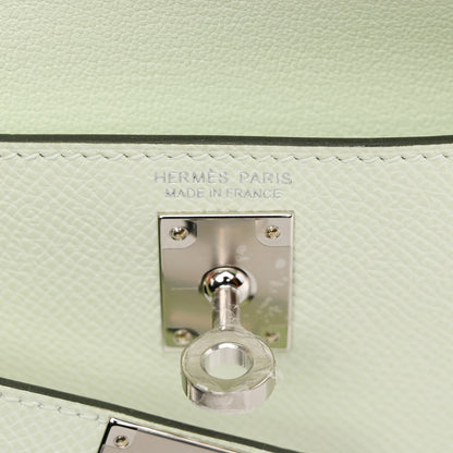 Hermes Epsom Kelly En Desordre Sellier 20 Vert Fizz 6 of 11