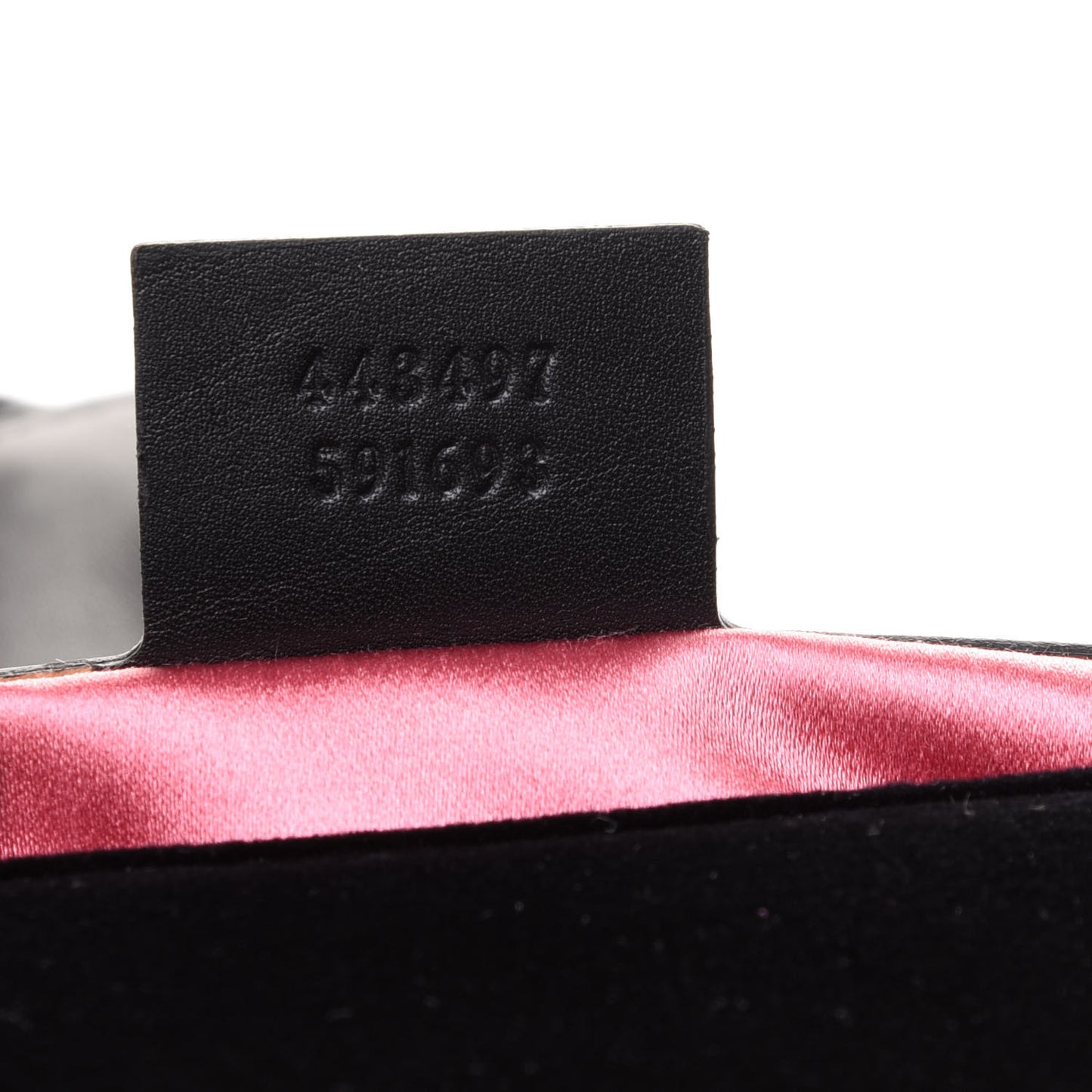 Velvet Matelasse Small GG Marmont Shoulder Bag Black