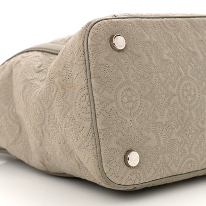 Louis Vuitton Monogram Lambskin Antheia Ixia MM Grey 8 of 13