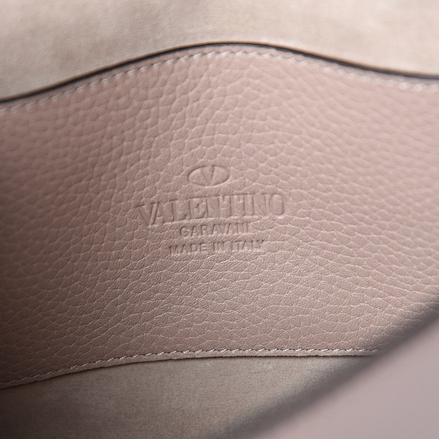 Valentino Garavani Pebbled Calfskin Medium Rockstud Flip Lock Crossbody Bag Poudre 6 of 9