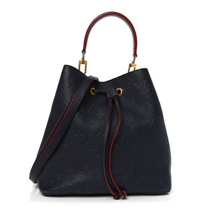 Louis Vuitton Empreinte Neonoe MM Marine Rouge 1 of 10