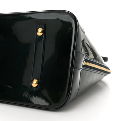 Louis Vuitton Vernis Alma GM Blue Nuit 10 of 12