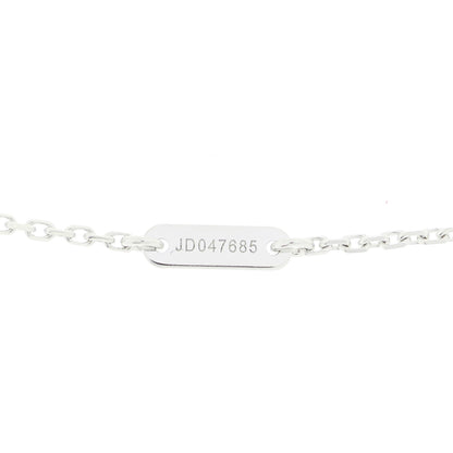 Van Cleef & Arpels 18K White Gold Diamond Sweet Alhambra Pendant Necklace 5 of 5
