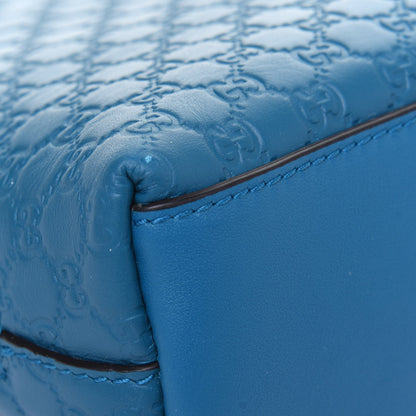 Gucci Microguccissima GG Cosmetic Case Deep Cobalt 10 of 15