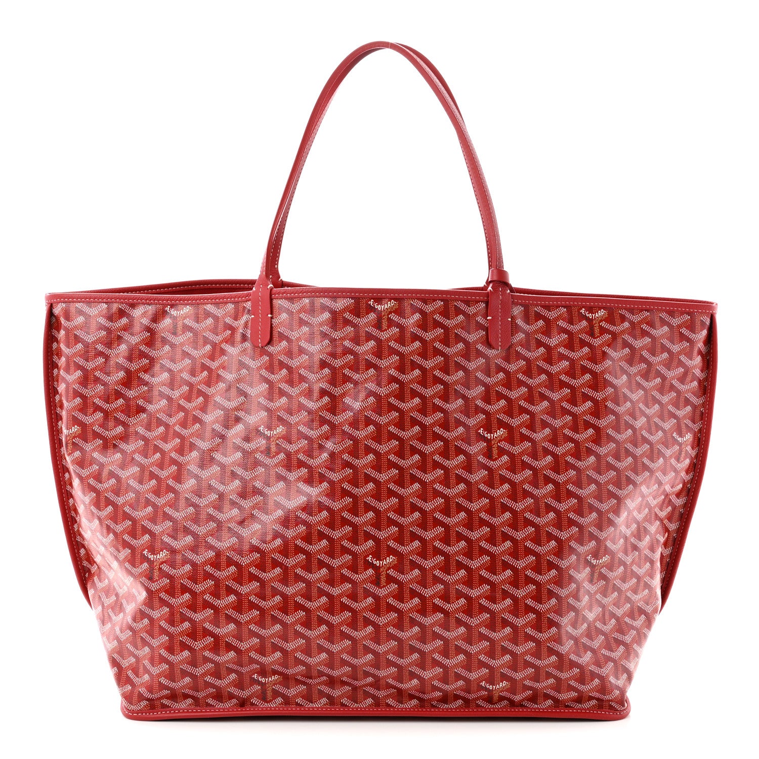 Goyard Goyardine Reversible Anjou GM Red 1 of 18
