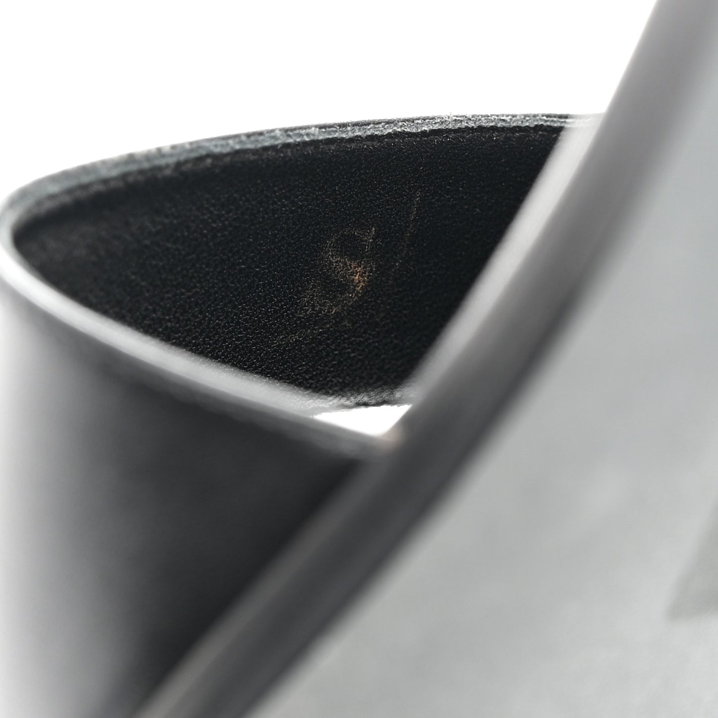 Calfskin View Sandals 38.5 Black