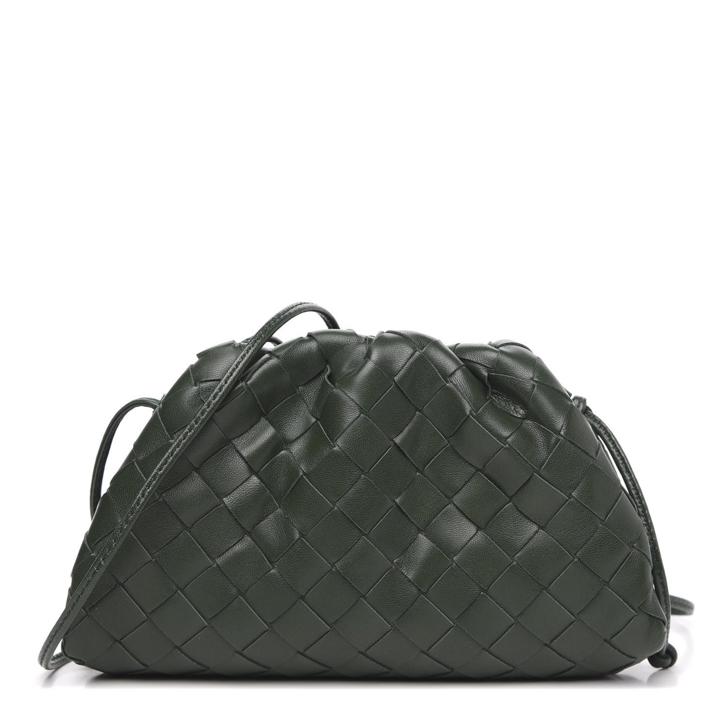 Nappa Intrecciato The Mini Pouch Moss
