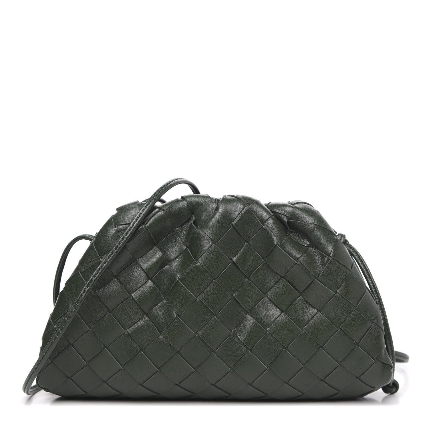 Bottega Veneta Nappa Intrecciato The Mini Pouch Moss 1 of 10