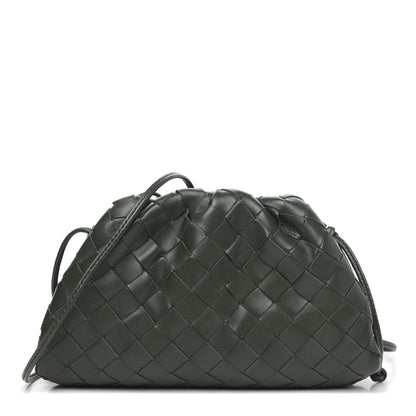 Bottega Veneta Nappa Intrecciato The Mini Pouch Moss 1 of 10
