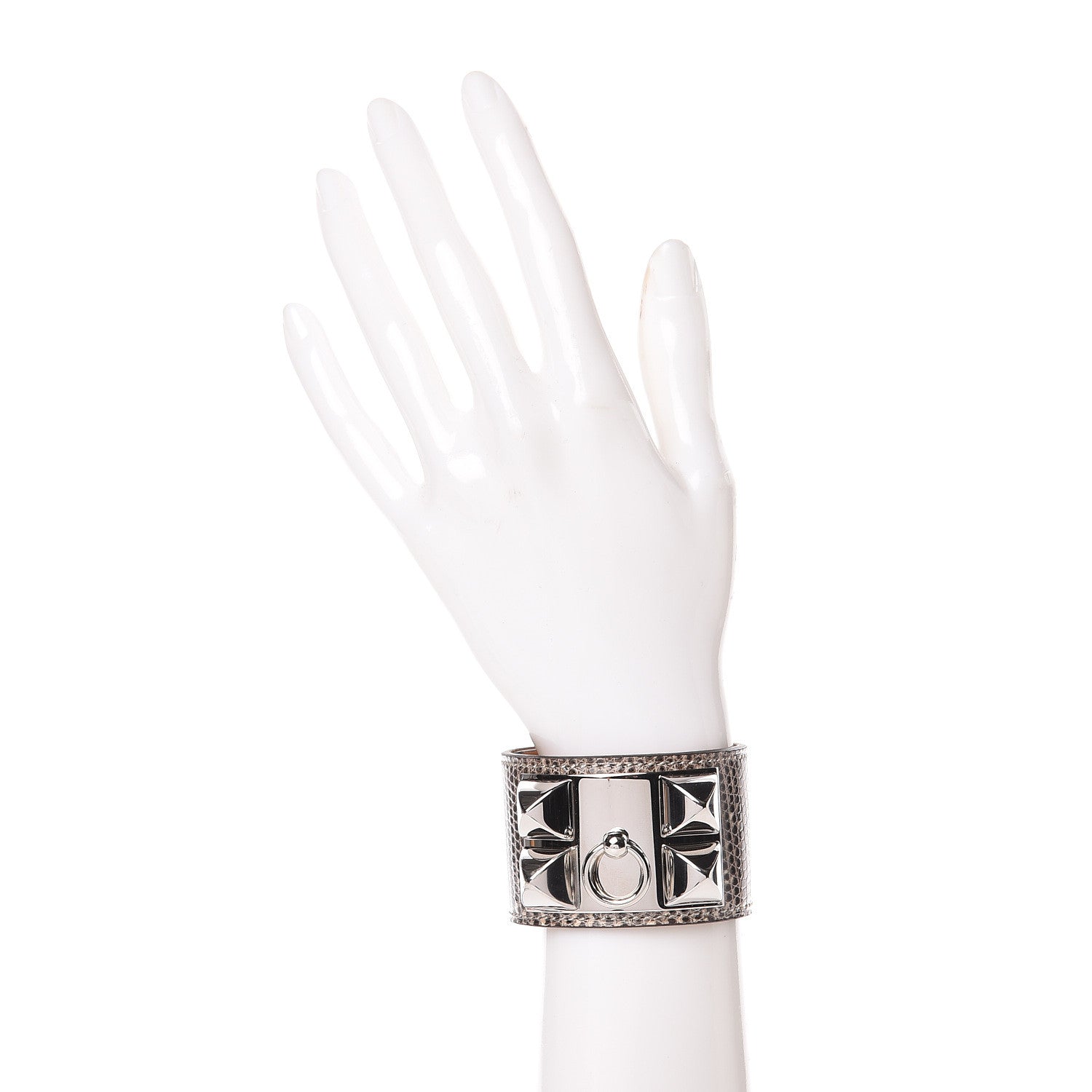 Hermes Lizard Collier De Chien CDC Bracelet T2 Ombre 2 of 7