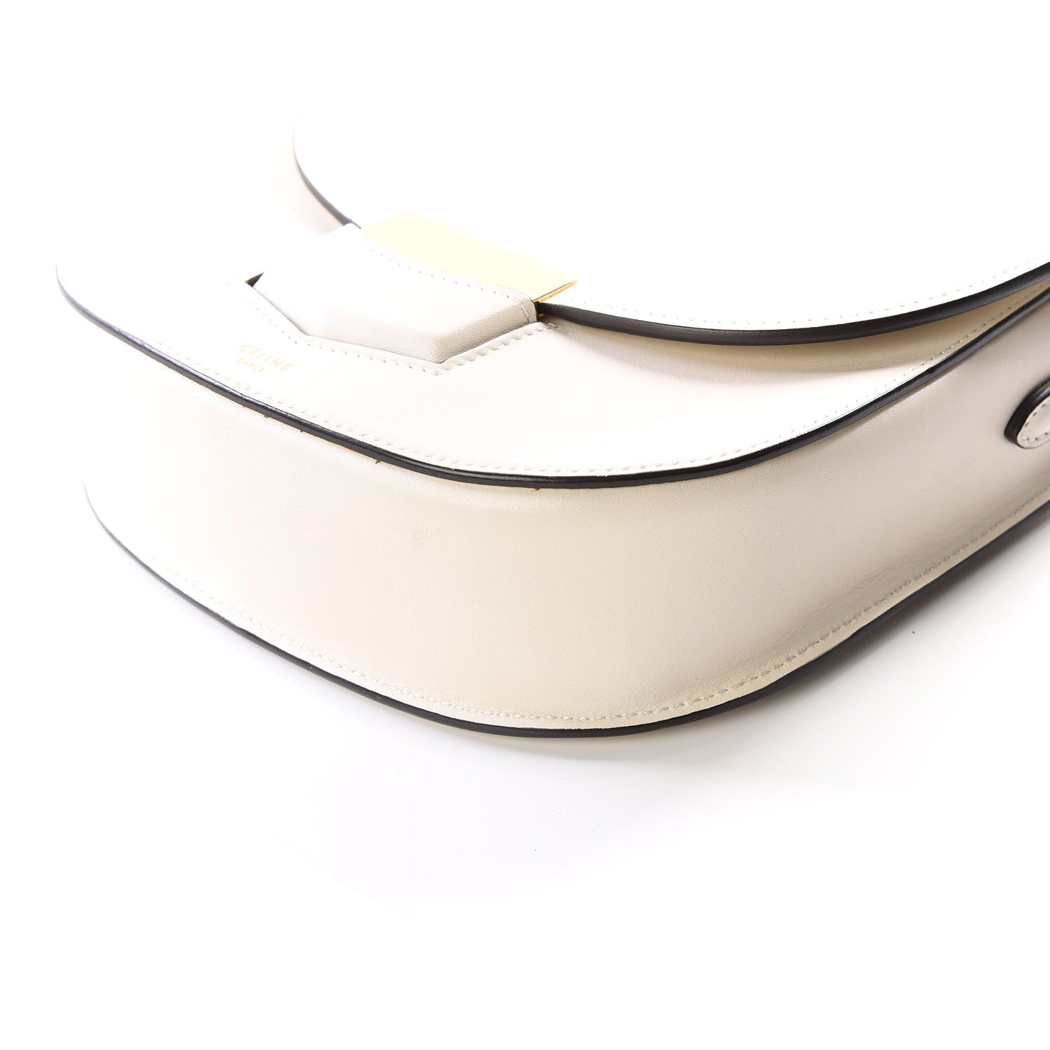 Celine Smooth Calfskin Small Trotteur White 6 of 11