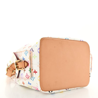 Louis Vuitton LOUIS VUITTON Monogram Multicolor Petit Noe White 4 of 9