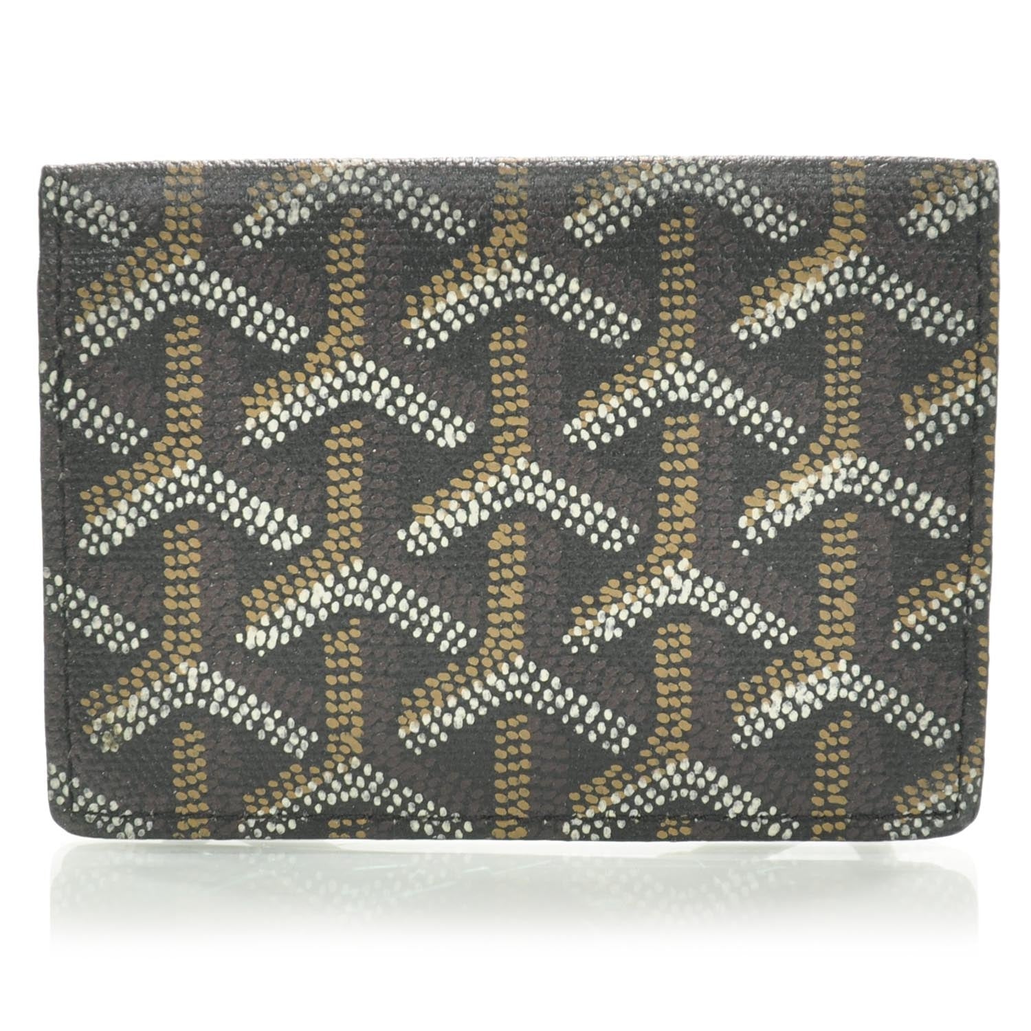 Goyard Goyardine Saint Marc Folding Card Case Black 2 of 7