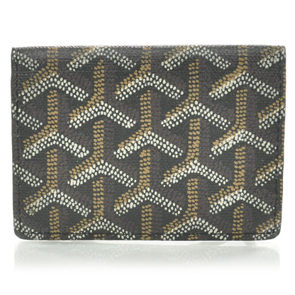 Goyard Goyardine Saint Marc Folding Card Case Black 2 of 7