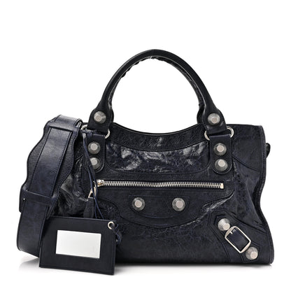 Balenciaga Agneau Giant 21 Silver Hardware City Marine 1 of 14