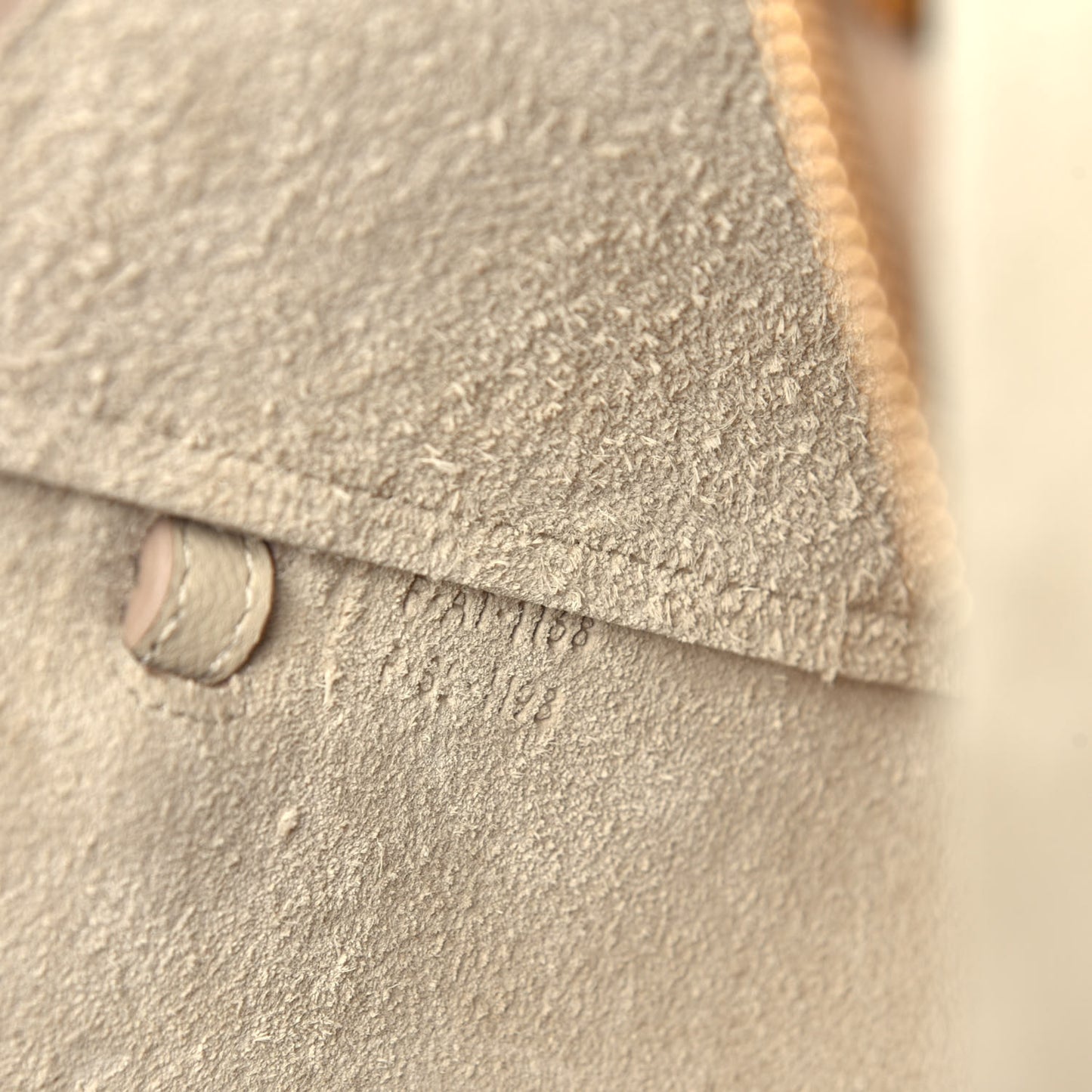 Grained Calfskin Nano Belt Bag Linen