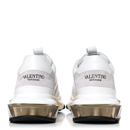 Valentino Garavani Calfskin Mens Bounce Sneakers 40 White 5 of 13