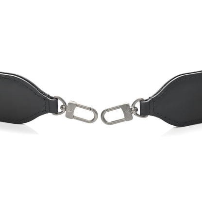 Louis Vuitton Nylon Calfskin Horizon Clutch Strap Black 5 of 7
