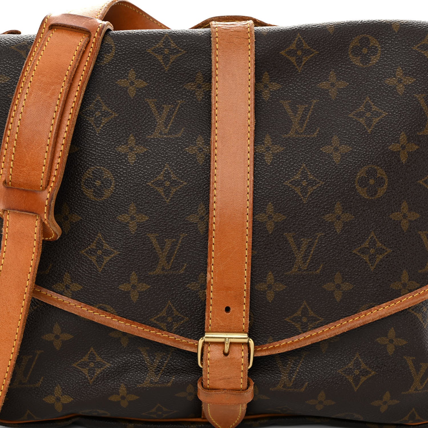 Louis Vuitton Monogram Saumur 35 7 of 13