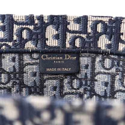 Christian Dior Oblique Book Tote Blue Multicolor 6 of 10
