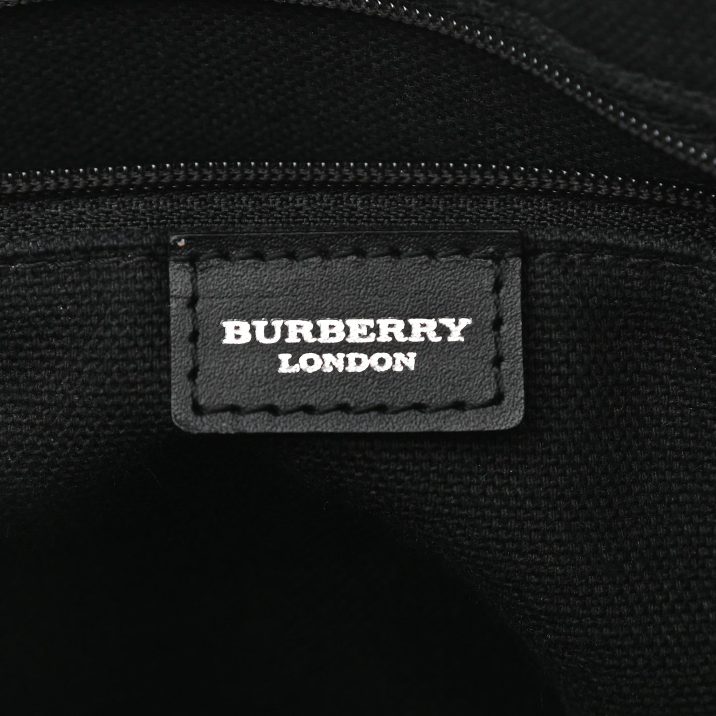 House Check Large Bowler Tote Black