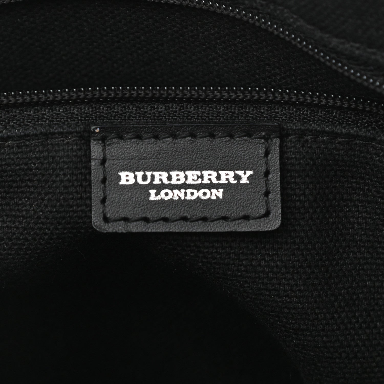 Burberry House Check Large Bowler Tote Black 6 of 17