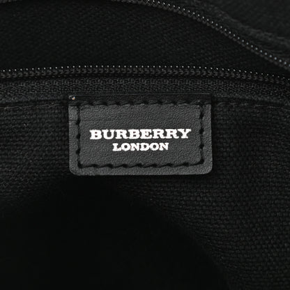 Burberry House Check Large Bowler Tote Black 6 of 17