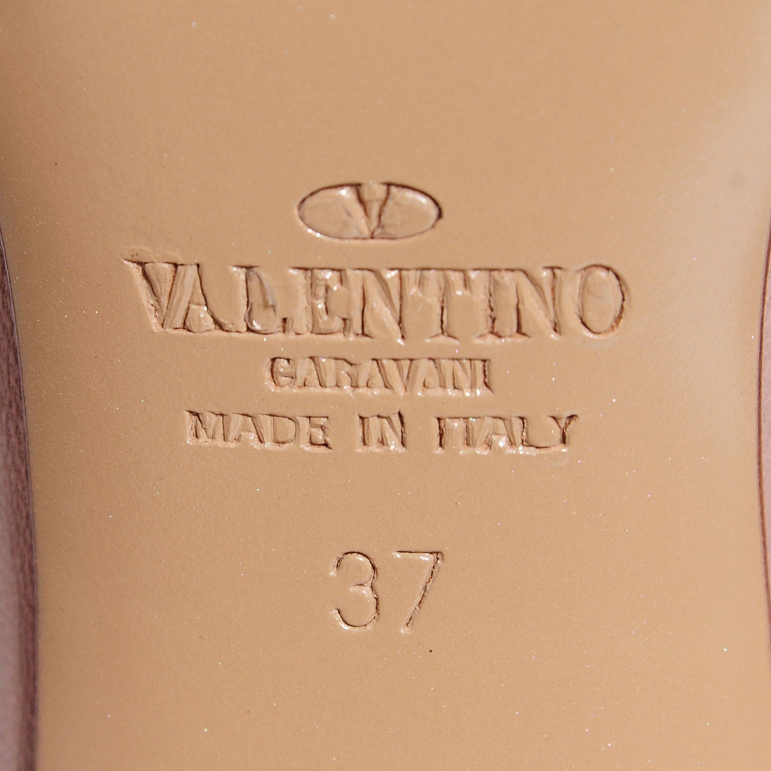 Valentino Garavani Patent Rockstud Ankle Strap 65mm Pumps 37 Fuxia Fluo Poudre 6 of 6