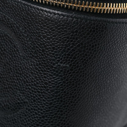Chanel Caviar Vanity Cosmetic Case Black 14 of 15