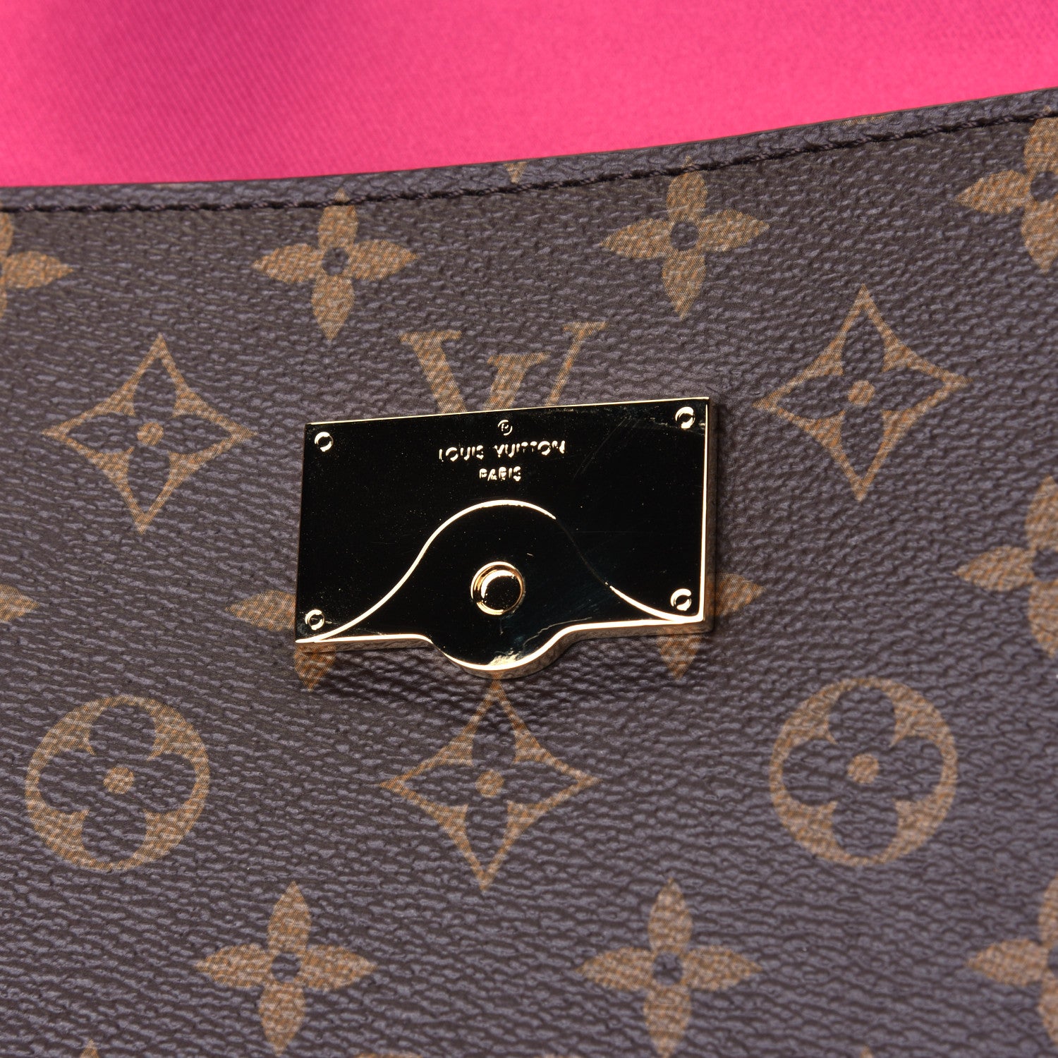 Louis Vuitton Monogram Cluny BB Bordeaux Fuchsia 5 of 5