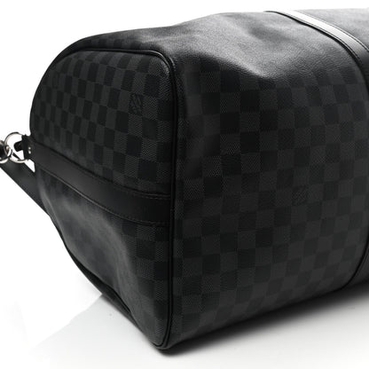Louis Vuitton Damier Graphite Keepall Bandouliere 55 8 of 10