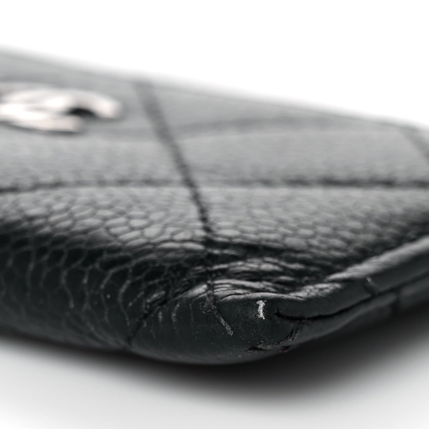 Chanel Caviar Quilted Card Holder Black 9 of 9
